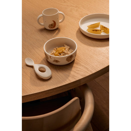 LIEWOOD Elephant / Creme De La Creme Vivi Printed Tableware Sett