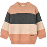 LIEWOOD Pale Tuscany Multi Mix Orlane Stripe Strikk Jumper