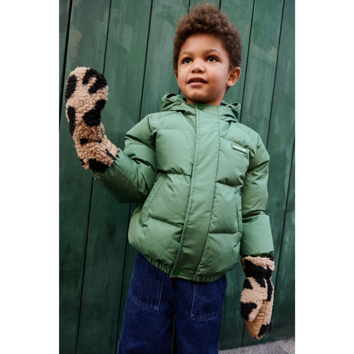 LIEWOOD Mega Leo / Oat Mix Grethe Pile Hansker