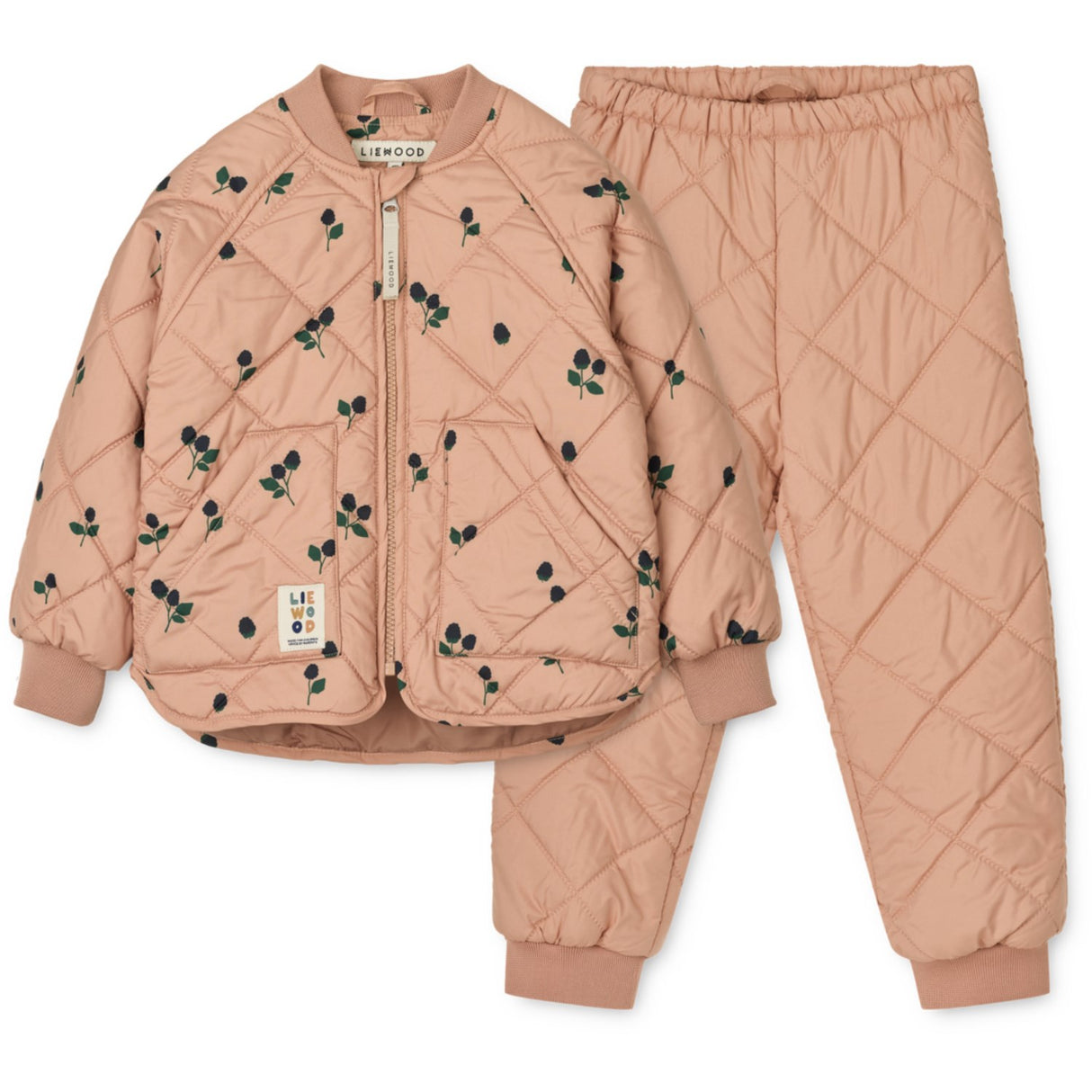 LIEWOOD Berry / Pale Tuscany / Embroidery Zella Thermo Sett
