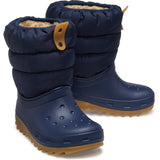 Crocs Navy/Gum Classic Neo Puff Støvler