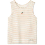 LIEWOOD Mini Peach Sea Shell / Stripe Mix Faris Printed Tank Topp 2-Pakning