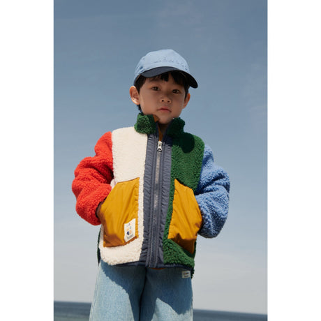 LIEWOOD Garden Green Multi Mix Noam Pile Jakke