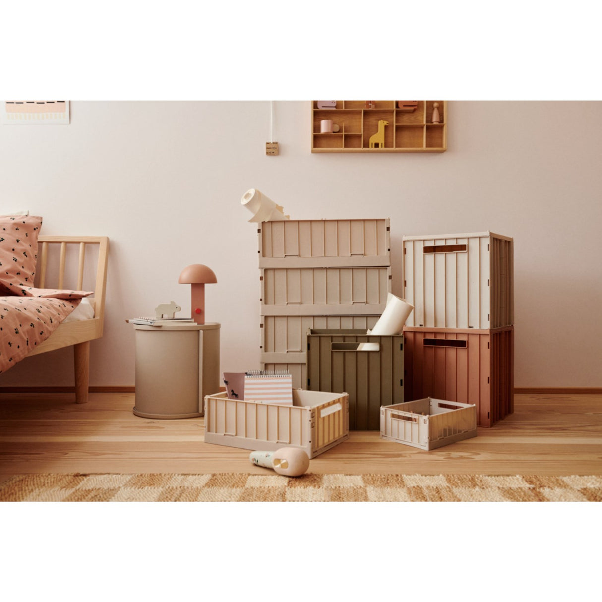 LIEWOOD Oat Elijah Oppbevaring Box W. Lid