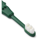 LIEWOOD Yellow Mellow / Garden Green Fabio All Together Toddler Tannbørste