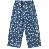 LIEWOOD Cherry Blossom / Medium Blue Denim Cesar Printed Denim Bukser