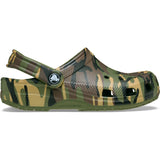 Crocs Army Green/Multi Classic Camouflage Clog