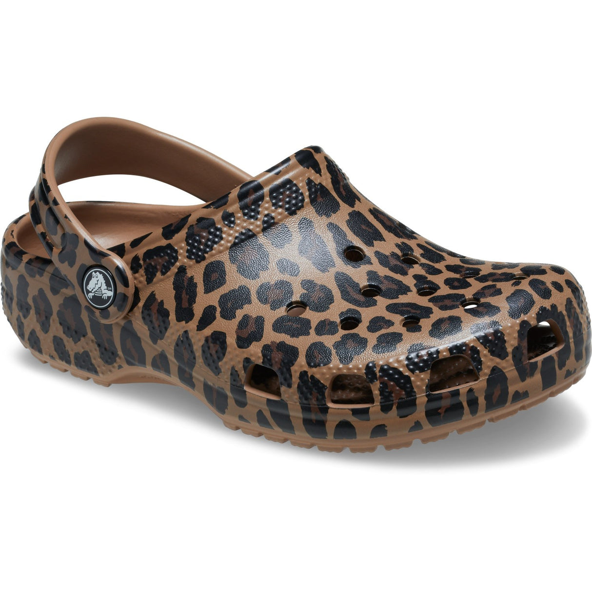 Crocs Sepia/Leopard Classic Animal Clog