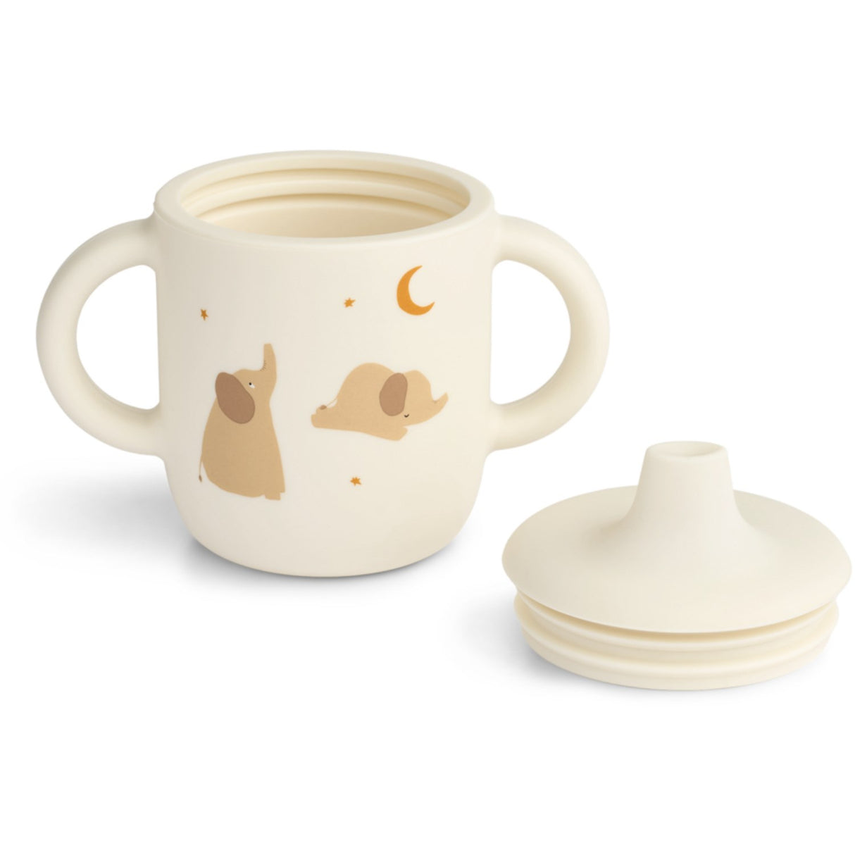 LIEWOOD Elephant / Creme De La Creme Neil Sippy Kopp