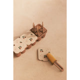 LIEWOOD Peach / Sea Shell Kaimen Food & Ice Pop Tray