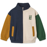 LIEWOOD Classic Navy Multi Mix Cassius Zip-Up Cardigan