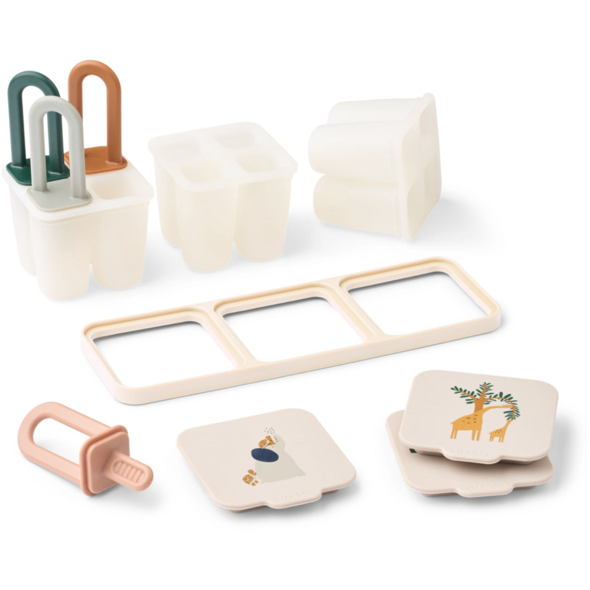 LIEWOOD All Together / Sandy Kaimen Food & Ice Pop Tray