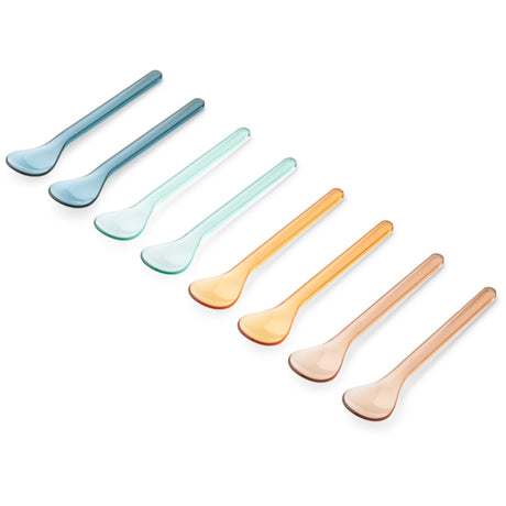 LIEWOOD Indigo Multi Mix Olan Tritan Skje 8-Pack