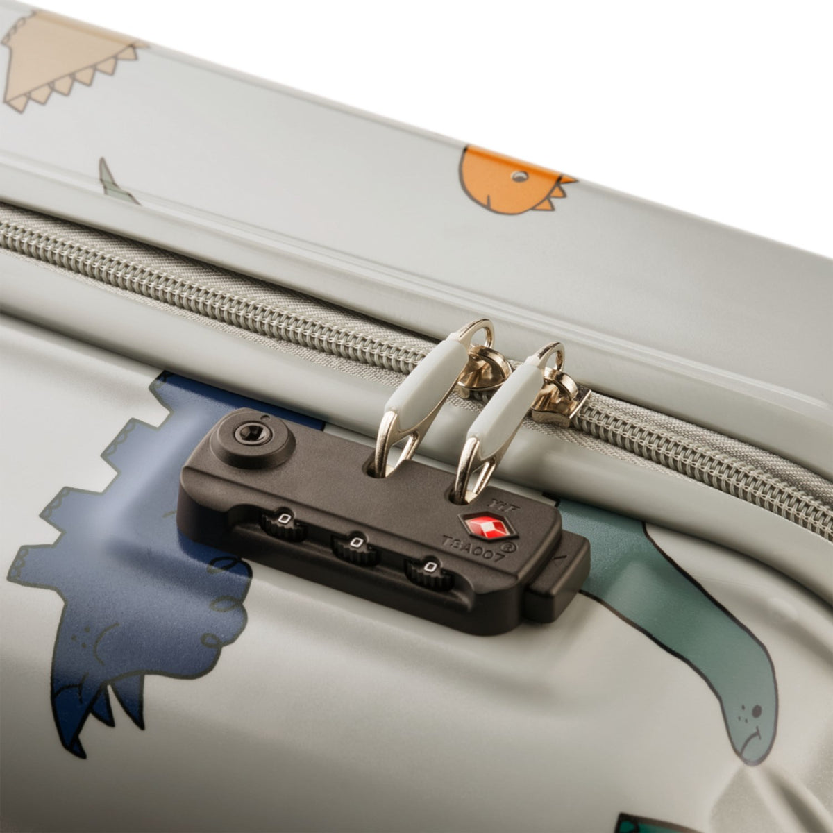 LIEWOOD Dinosaurs / Mist Hollie Hardcase Koffert