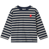 LIEWOOD Stripe Classic Navy / Creme De La Creme Tyler Stripe Longsleeve T-Shirt