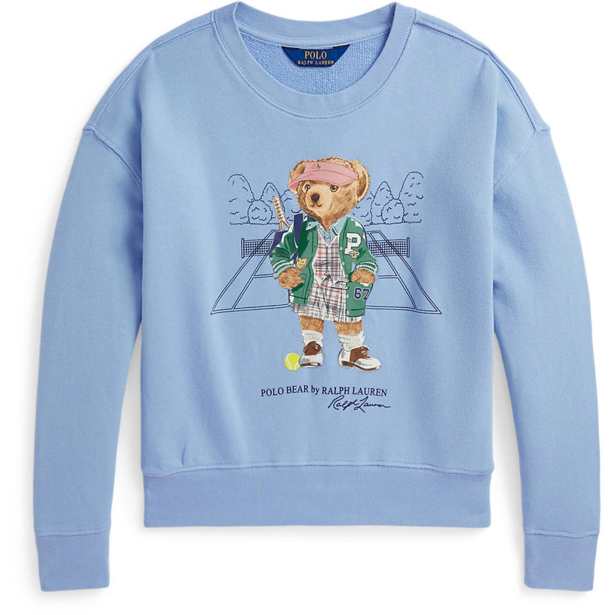 Polo Ralph Lauren Chambray Blue Bjørn Collegegenser