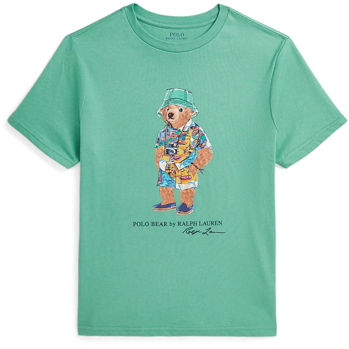 Polo Ralph Lauren Bear Haven Green Boy T-Shirt