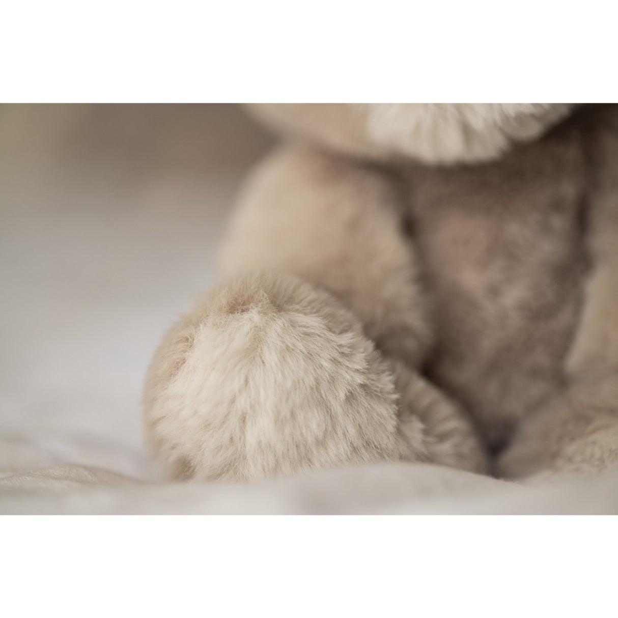 Teddykompaniet Beige Teddy Mocca - Bamse, 34 Cm