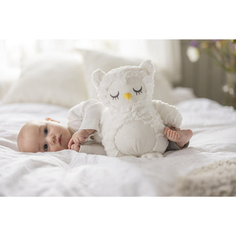 Teddykompaniet Hvid Teddy Heaters - Ugle