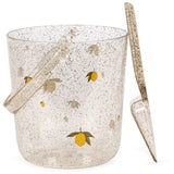 Konges Sløjd Lemon Glitter Bøtte og Skuffe Print