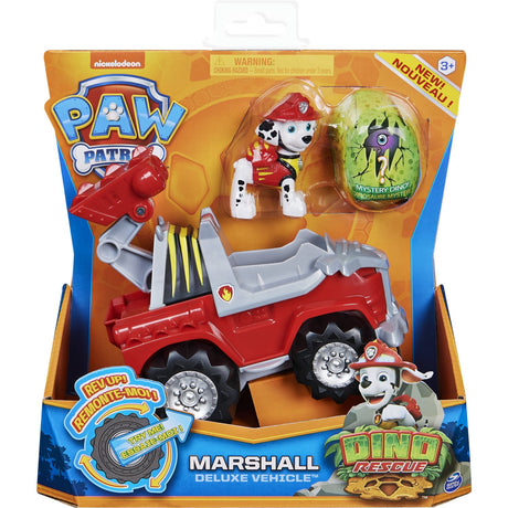 Paw Patrol Dino Deluxe Kjøretøy Marshall