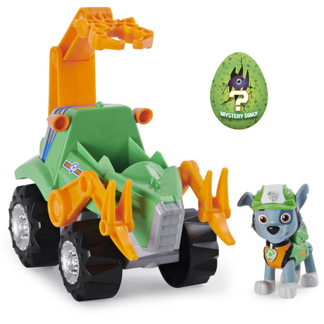 Paw Patrol Dino Kjøretøy Med Rocky
