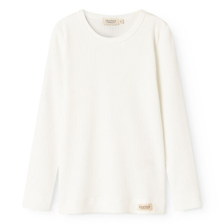 MarMar Modal Gentle White Plain Bluse