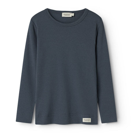 MarMar Modal Blue Plain Bluse