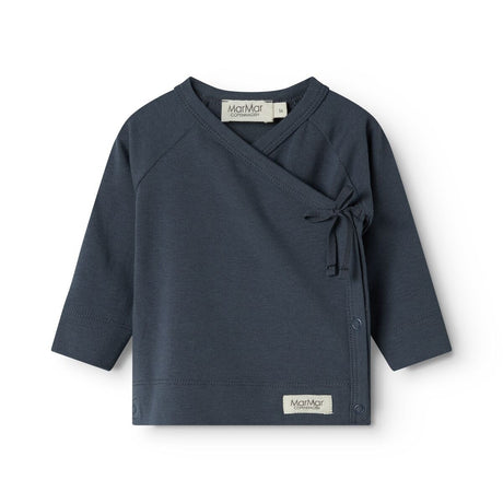 MarMar Modal New Born Blue Tut Omslags LS Bluse