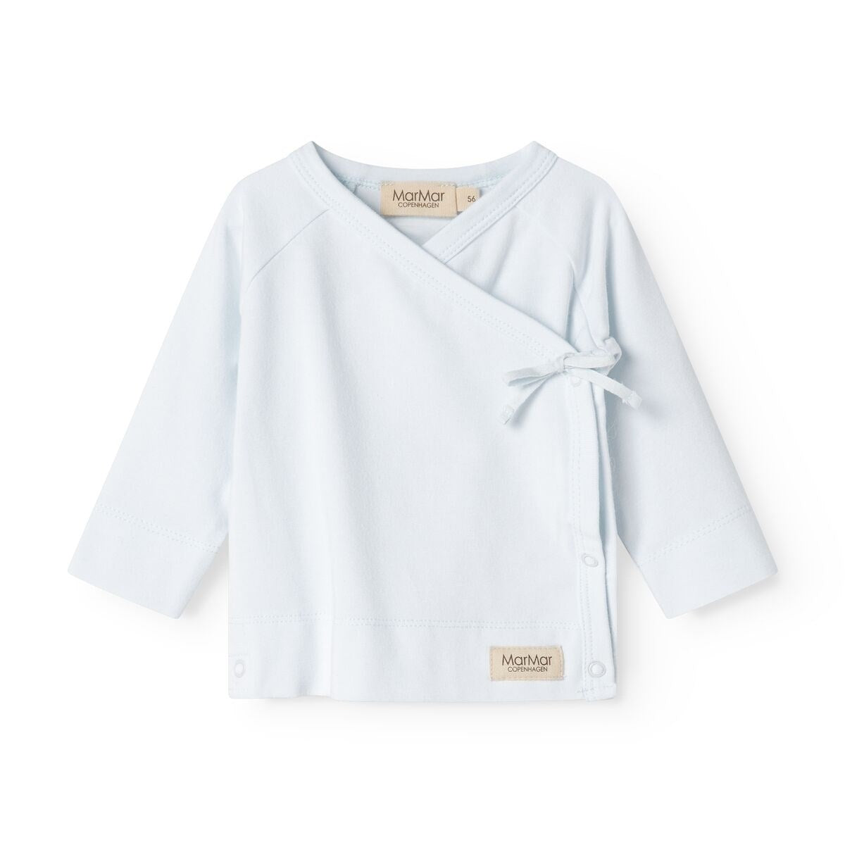 MarMar Modal New Born Light Blue Tut Omslags LS Bluse