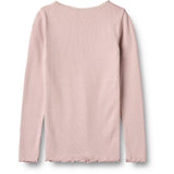 Wheat Soft Lilac Rib Bluse Reese