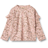 Wheat Rose Powder Flowers Bluse Belinda