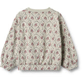 Wheat Slightly Green Flowers Collegegenser L/S Lia