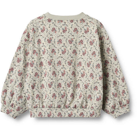 Wheat Slightly Green Flowers Collegegenser L/S Lia
