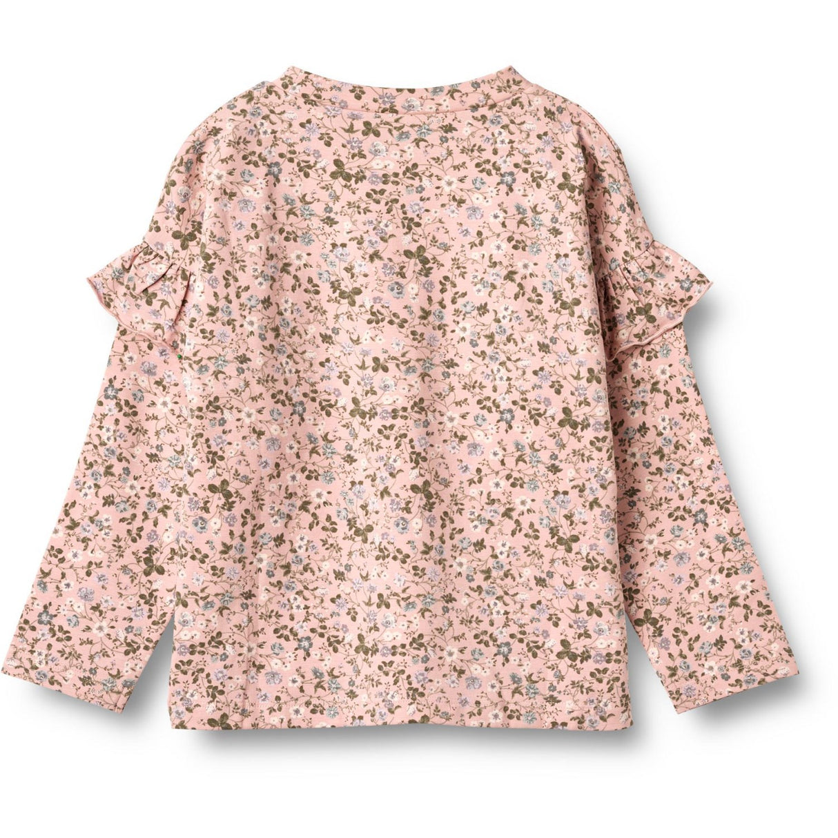 Wheat Rose Powder Flowers Bluse Belinda