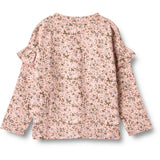 Wheat Rose Powder Flowers Bluse Belinda