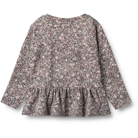 Wheat Purple Stone Flowers Bluse Carolina