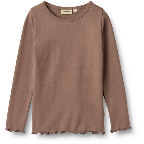 Wheat Toffee Brown Bluse Ida