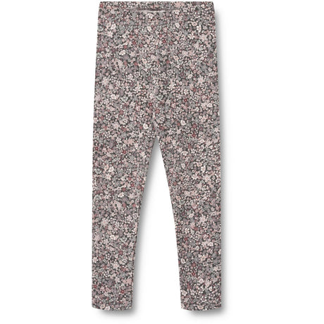 Wheat Purple Stone Flowers Jersey Leggings Jules