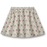 Wheat Slightly Green Flowers Sweat Skjørt Manuella