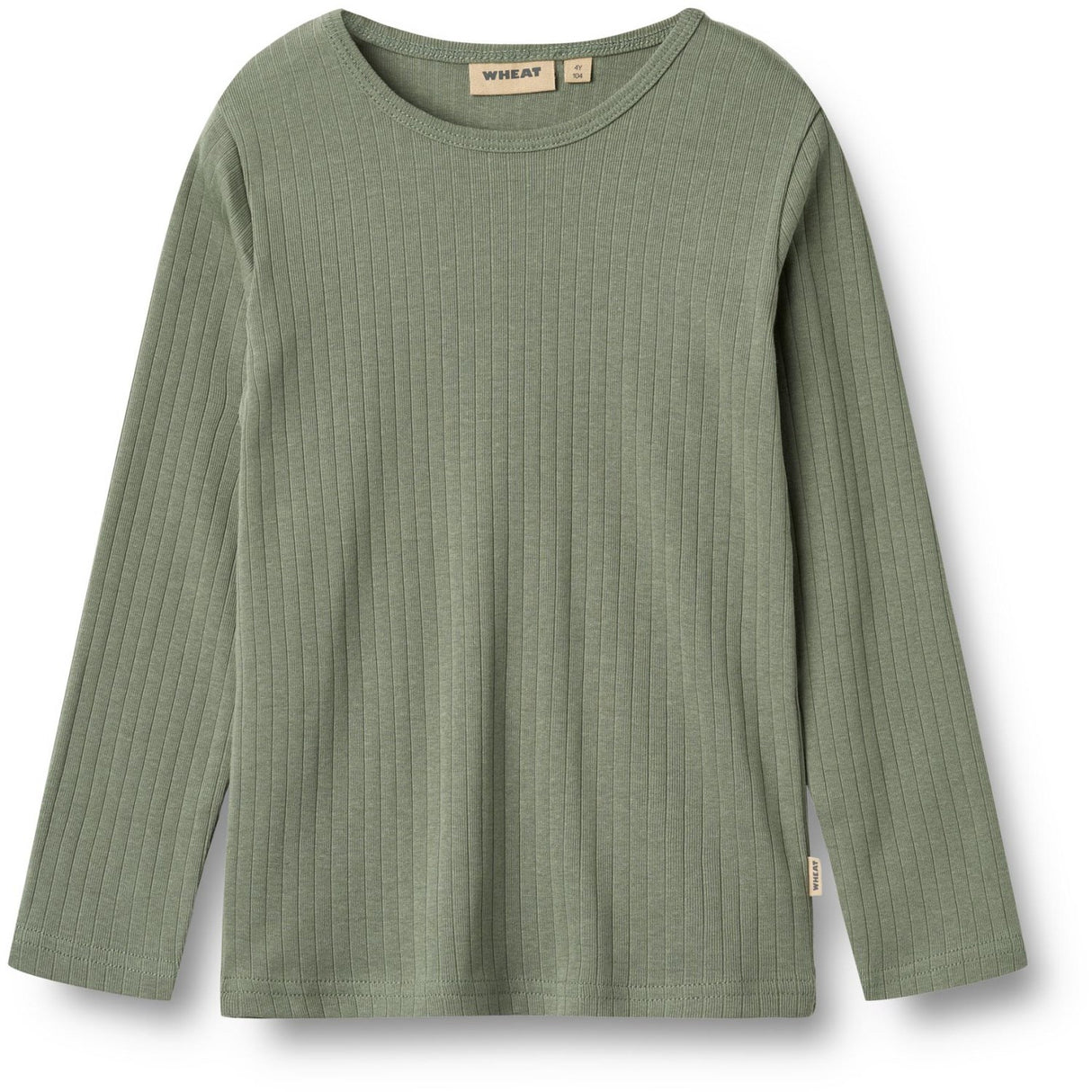 Wheat Dusty Green Bluse Stig