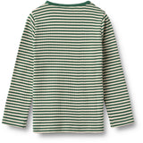Wheat Green Stripe Bluse Stig