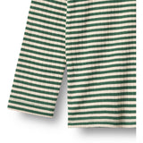 Wheat Green Stripe Bluse Stig