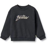 Wheat Navy Collegegenser L/S Sander