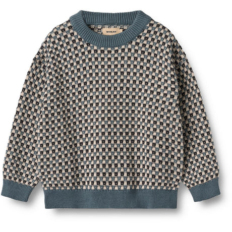 Wheat Stormy Weather Jaquard Pullover Flores