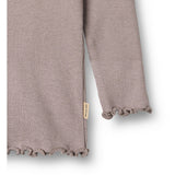 Wheat Dusty Purple Rib Bluse Reese