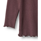 Wheat Fudge Rib Bluse Reese