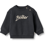 Wheat Navy Collegegenser L/S Sander