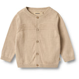 Wheat Warm Sand Strikk Cardigan Sofus