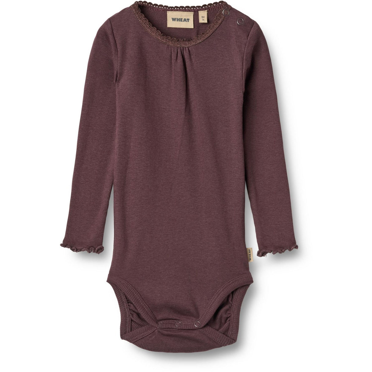 Wheat Fudge Rib Body L/S Lotta